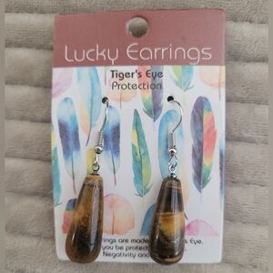 Tiger's Eye Earrings